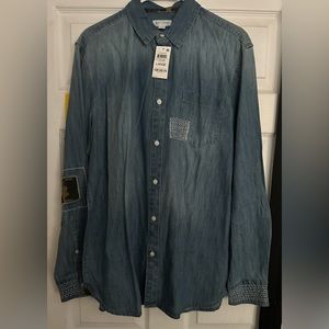 NWT, sun stone, men’s shirt, L